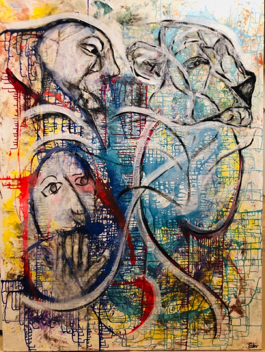 Werkserie · Emotion – figurative malerei der Künstlerin Barbara Eder aus München