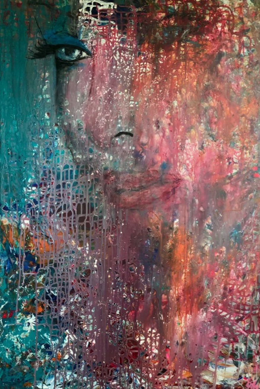 Frühling – figurative malerei der Künstlerin Barbara Eder aus München
